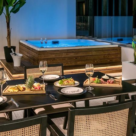 Maison Aqua Suite With Private Mini Pool Jacuzzi Hersonissos  Dış mekan fotoğraf