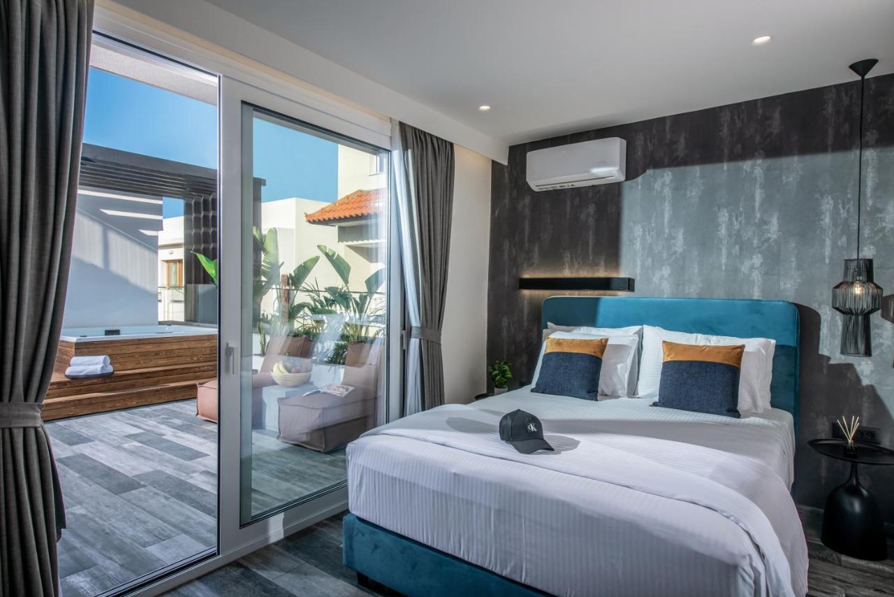 Maison Aqua Suite With Private Mini Pool Jacuzzi Hersonissos  Dış mekan fotoğraf