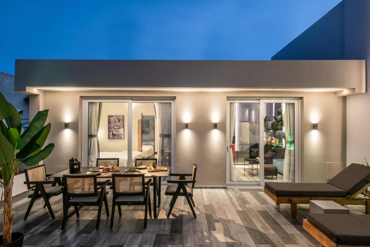 Maison Aqua Suite With Private Mini Pool Jacuzzi Hersonissos  Dış mekan fotoğraf