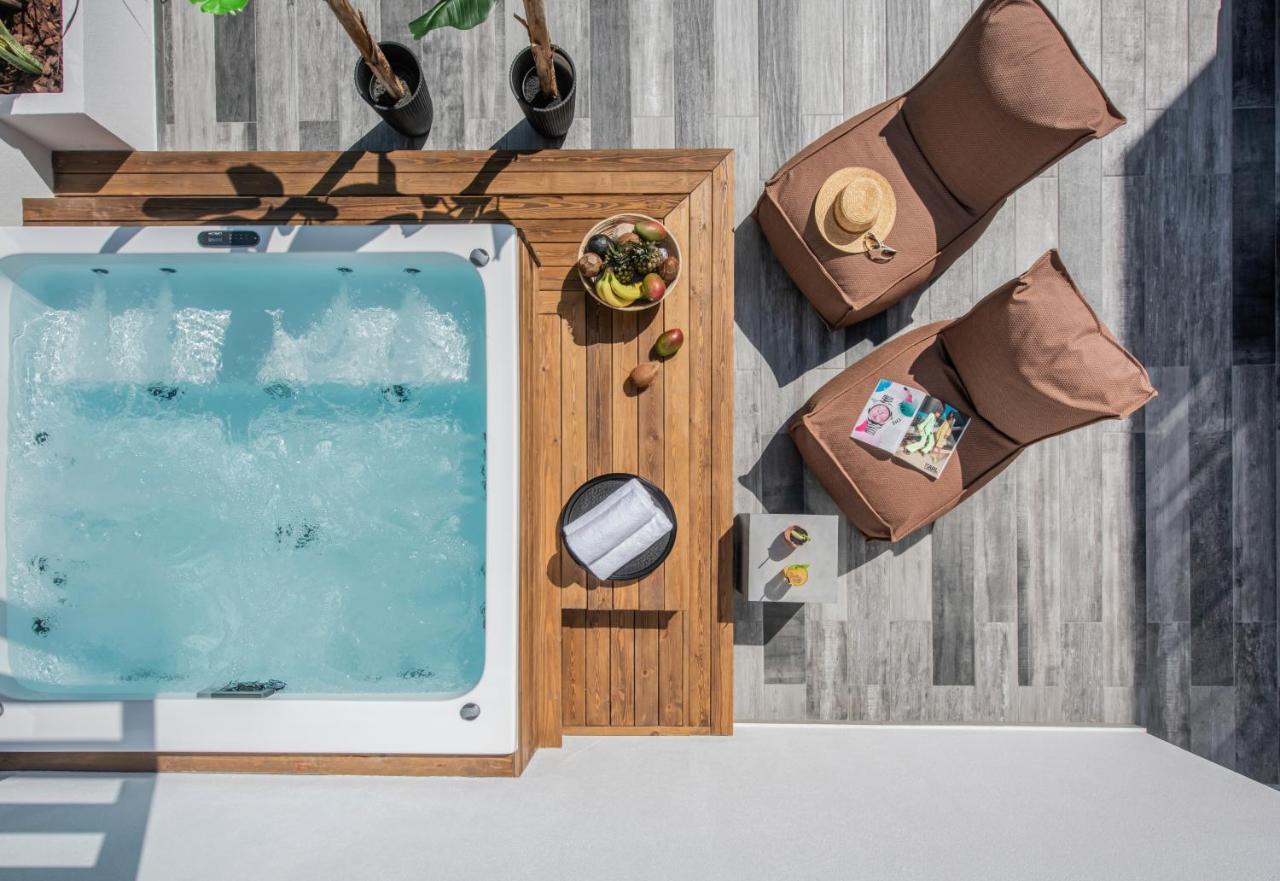 Maison Aqua Suite With Private Mini Pool Jacuzzi Hersonissos  Dış mekan fotoğraf