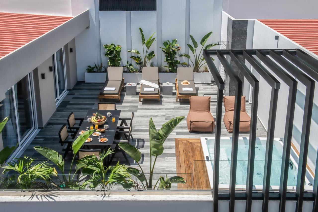 Maison Aqua Suite With Private Mini Pool Jacuzzi Hersonissos  Dış mekan fotoğraf