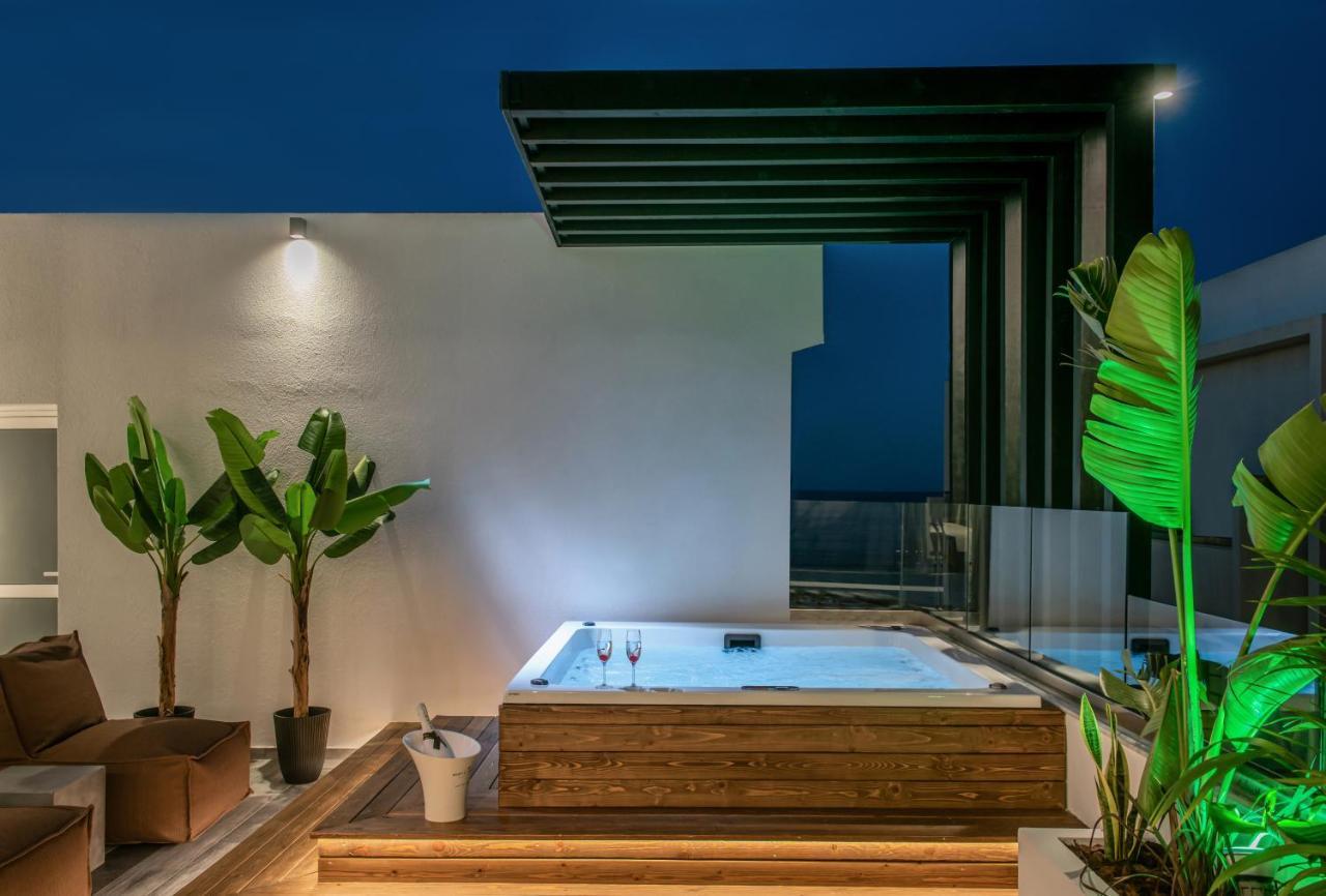 Maison Aqua Suite With Private Mini Pool Jacuzzi Hersonissos  Dış mekan fotoğraf