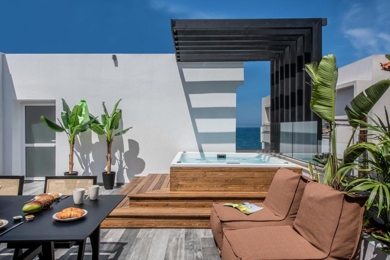 Maison Aqua Suite With Private Mini Pool Jacuzzi Hersonissos  Dış mekan fotoğraf
