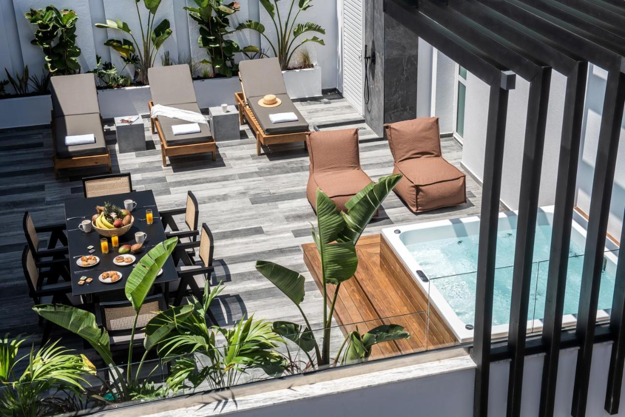 Maison Aqua Suite With Private Mini Pool Jacuzzi Hersonissos  Dış mekan fotoğraf